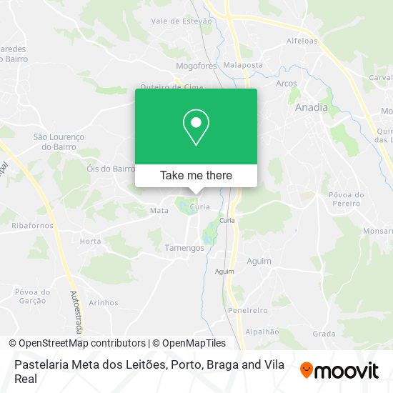 Pastelaria Meta dos Leitões map