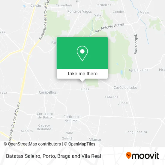 Batatas Saleiro map
