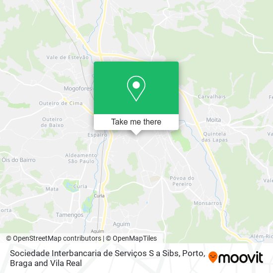 Sociedade Interbancaria de Serviços S a Sibs mapa