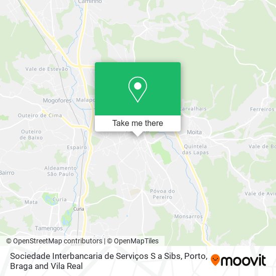 Sociedade Interbancaria de Serviços S a Sibs map