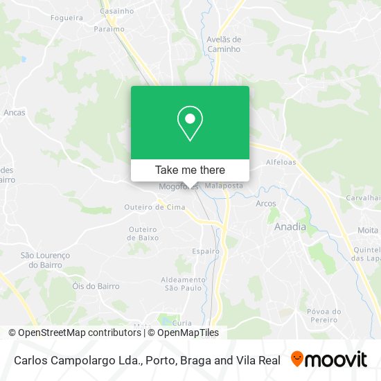 Carlos Campolargo Lda. map