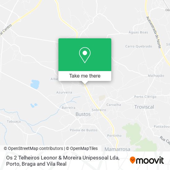 Os 2 Telheiros Leonor & Moreira Unipessoal Lda map