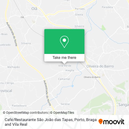 Café / Restaurante São João das Tapas map