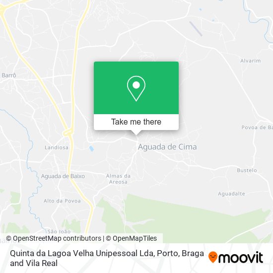 Quinta da Lagoa Velha Unipessoal Lda mapa