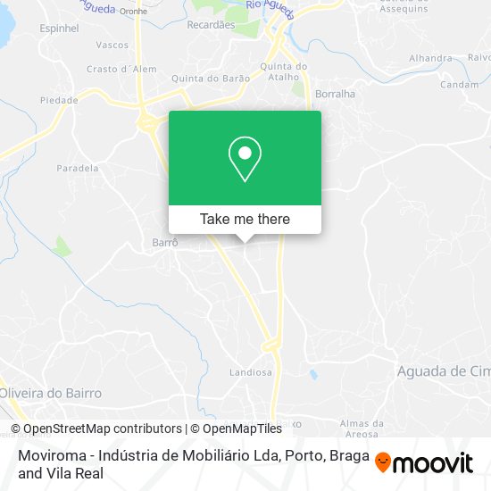 Moviroma - Indústria de Mobiliário Lda mapa