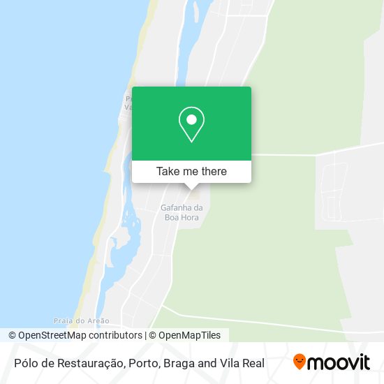Pólo de Restauração map