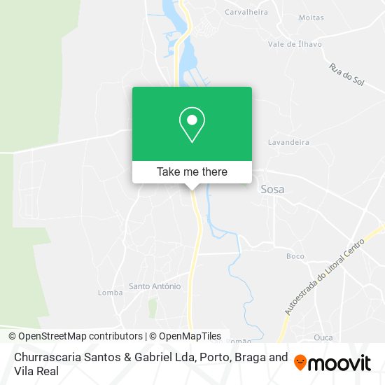 Churrascaria Santos & Gabriel Lda map