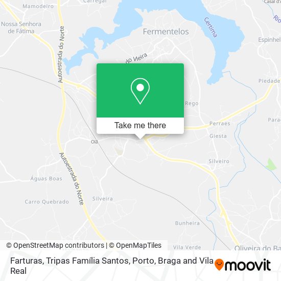 Farturas, Tripas Família Santos mapa