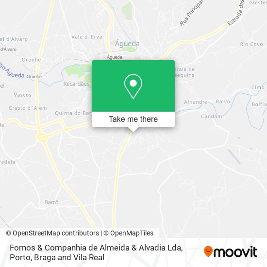 Fornos & Companhia de Almeida & Alvadia Lda mapa