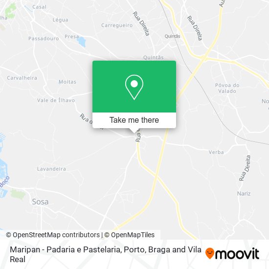 Maripan - Padaria e Pastelaria map