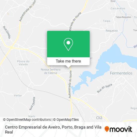 Centro Empresarial de Aveiro map
