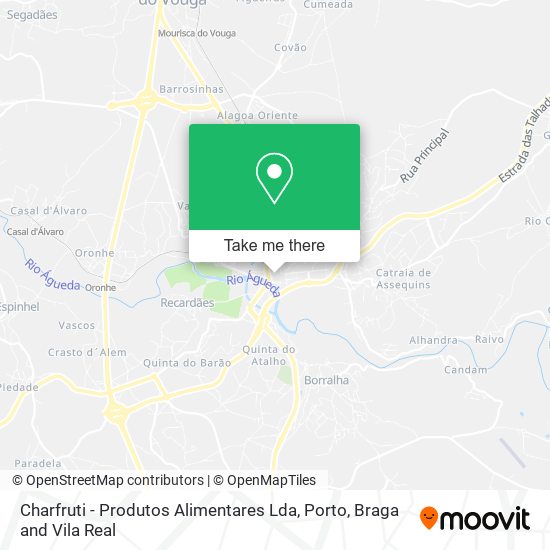 Charfruti - Produtos Alimentares Lda map