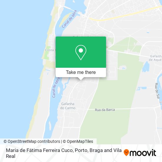 Maria de Fátima Ferreira Cuco map