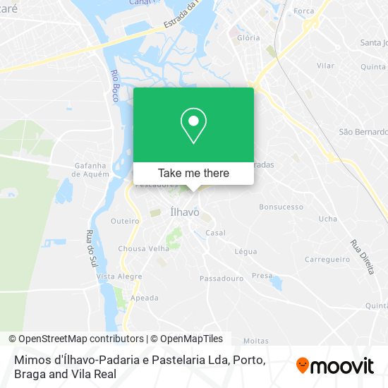 Mimos d'Ílhavo-Padaria e Pastelaria Lda map