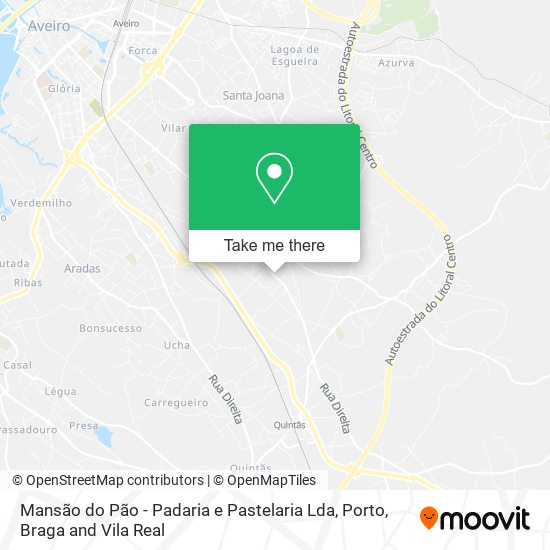 Mansão do Pão - Padaria e Pastelaria Lda mapa