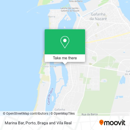 Marina Bar map