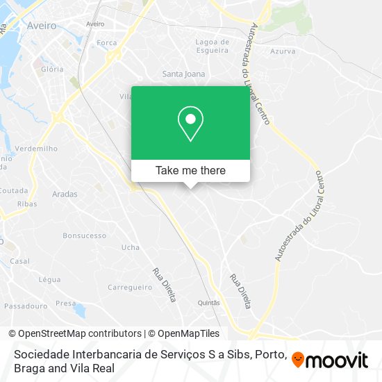 Sociedade Interbancaria de Serviços S a Sibs map