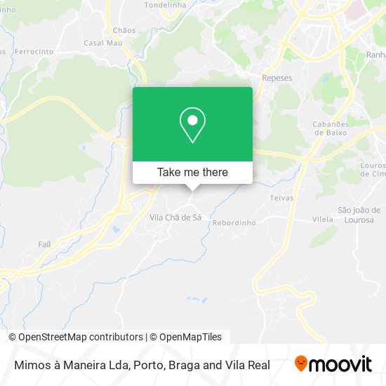 Mimos à Maneira Lda mapa