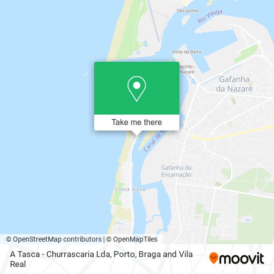 A Tasca - Churrascaria Lda mapa