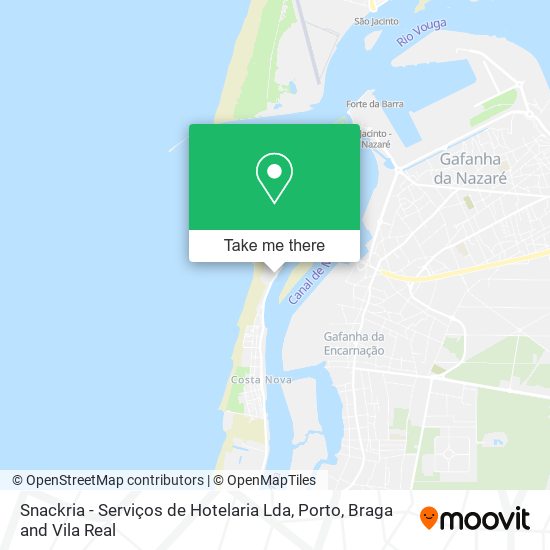 Snackria - Serviços de Hotelaria Lda map