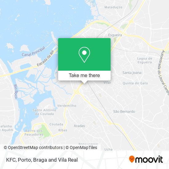 KFC map