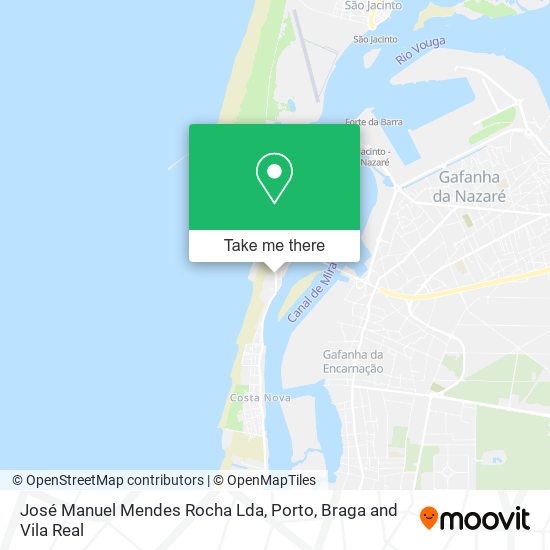 José Manuel Mendes Rocha Lda mapa