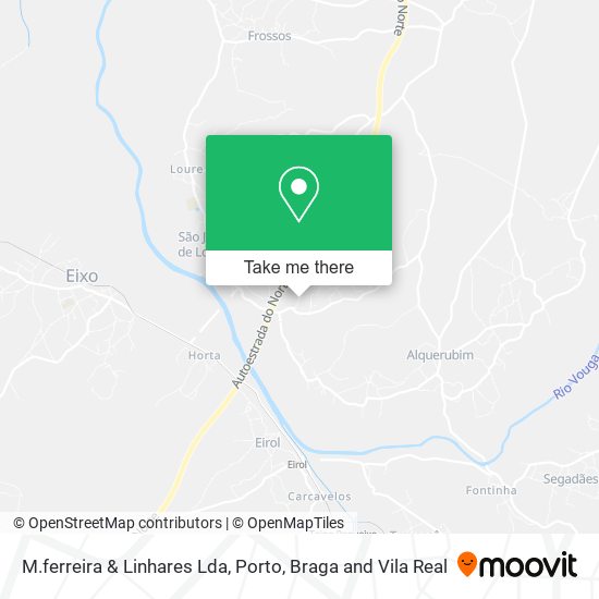 M.ferreira & Linhares Lda mapa