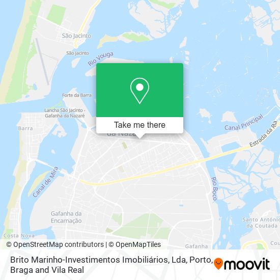 Brito Marinho-Investimentos Imobiliários, Lda map