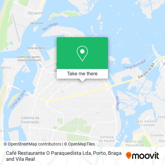 Café Restaurante O Paraquedista Lda map