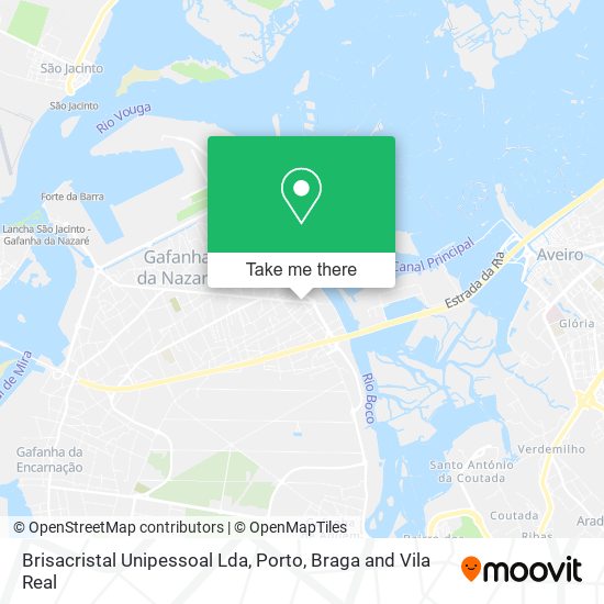 Brisacristal Unipessoal Lda mapa