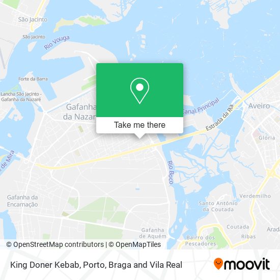 King Doner Kebab mapa