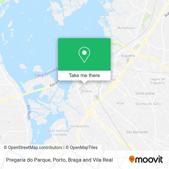 Pregaria do Parque map