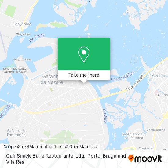 Gafi-Snack-Bar e Restaurante, Lda. map