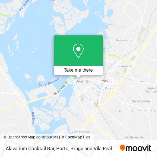 Alavarium Cocktail Bar mapa