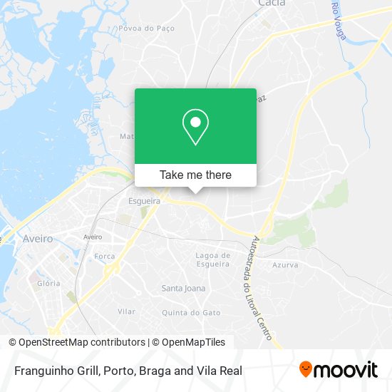 Franguinho Grill mapa