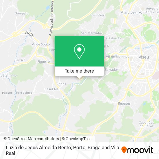 Luzia de Jesus Almeida Bento map