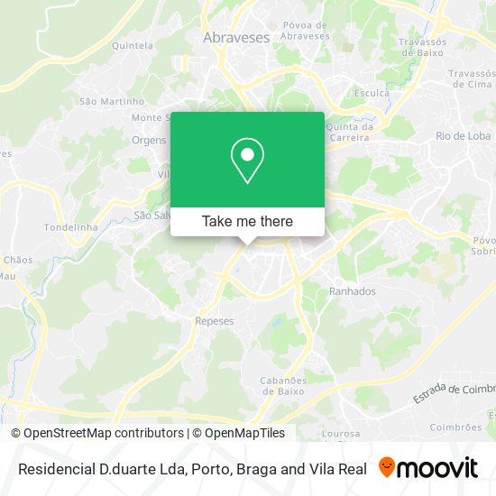 Residencial D.duarte Lda mapa