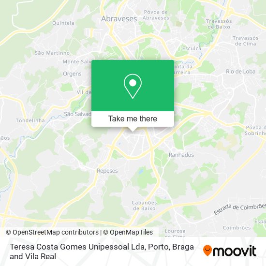 Teresa Costa Gomes Unipessoal Lda map