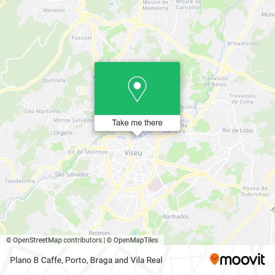 Plano B Caffe mapa