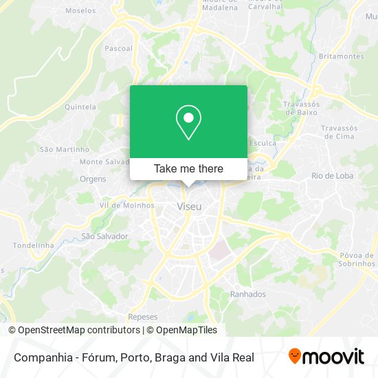 Companhia - Fórum mapa