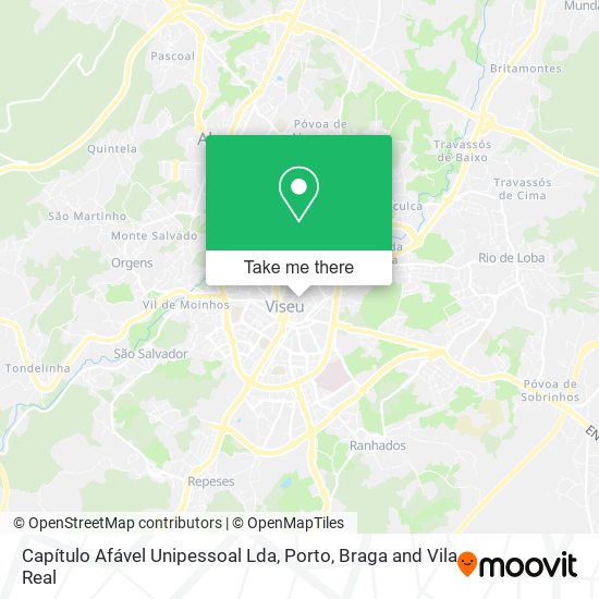 Capítulo Afável Unipessoal Lda map