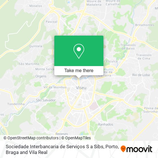 Sociedade Interbancaria de Serviços S a Sibs mapa