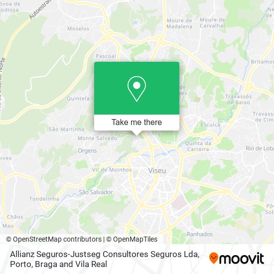 Allianz Seguros-Justseg Consultores Seguros Lda map