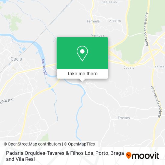 Padaria Orquídea-Tavares & Filhos Lda map