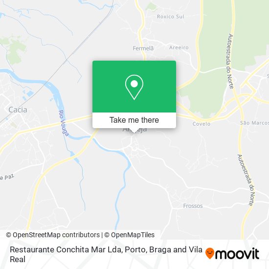 Restaurante Conchita Mar Lda mapa