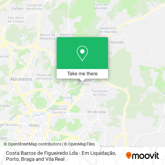 Costa Barros de Figueiredo Lda - Em Liquidação map