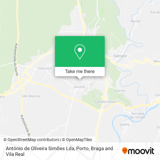 António de Oliveira Simões Lda mapa