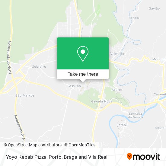 Yoyo Kebab Pizza map