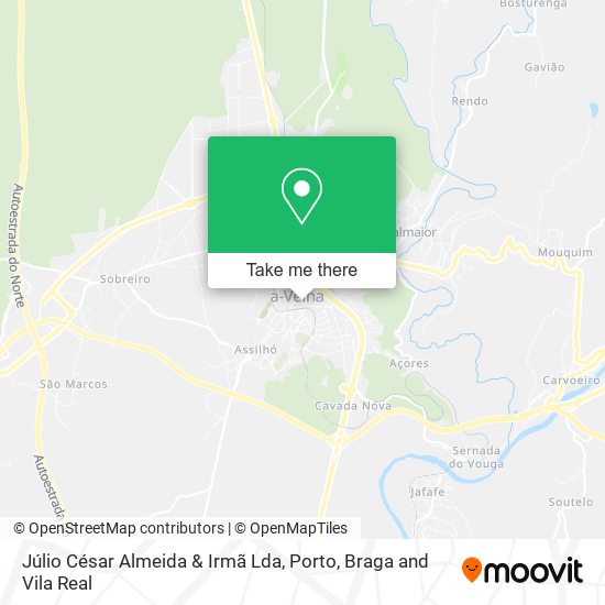Júlio César Almeida & Irmã Lda mapa
