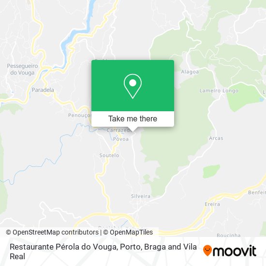 Restaurante Pérola do Vouga map